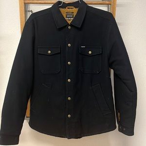 Brixton Bowery Sherpa Lined Jacket. Size Medium